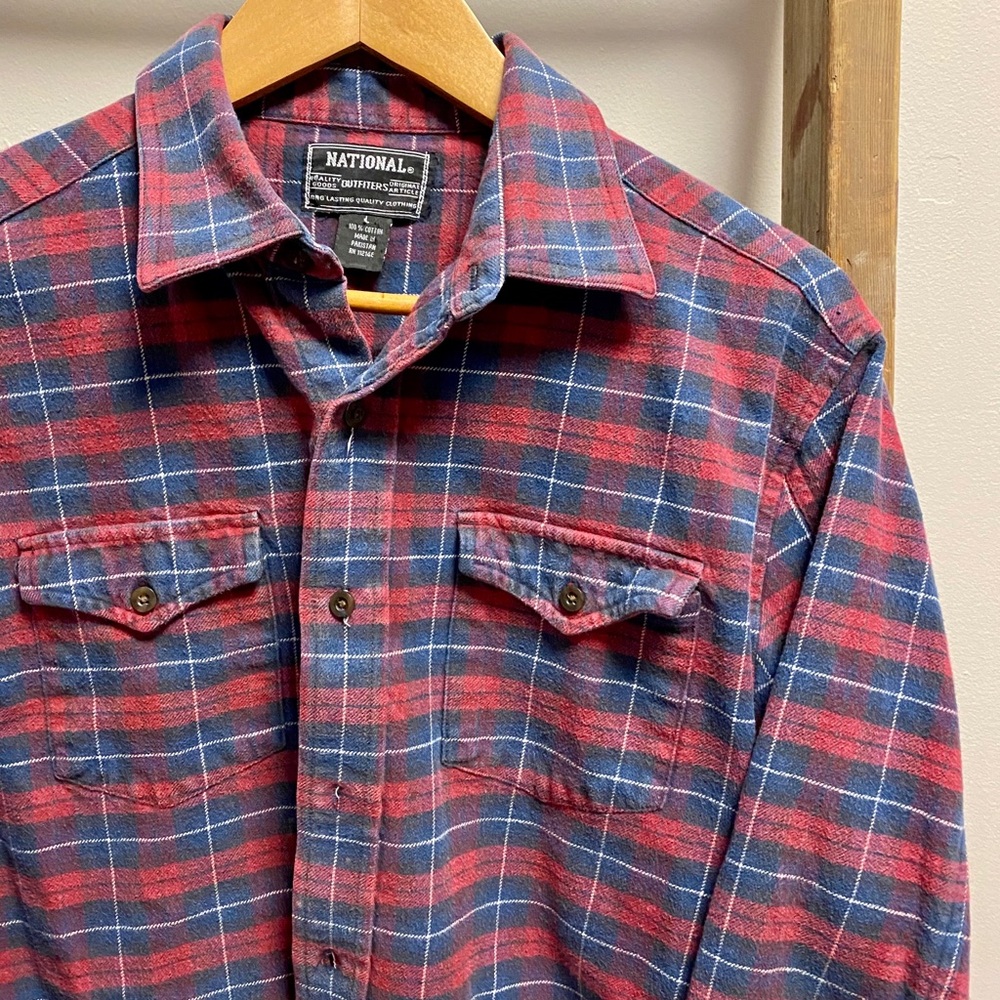 National Outfitters vintage flannel L